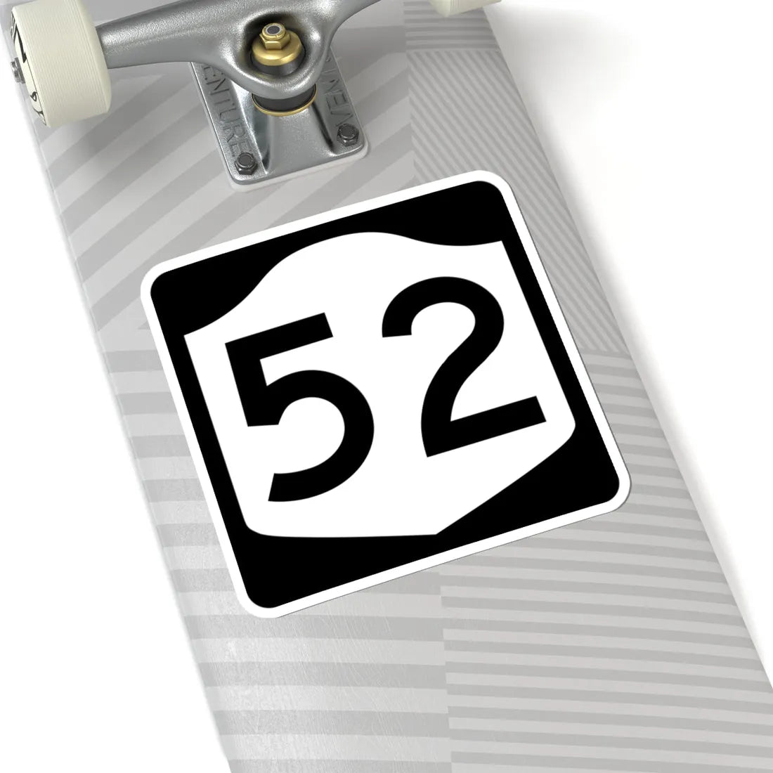 NY-52 (New York) (Road Sign) STICKER Vinyl Kiss-Cut Decal - The Sticker Space