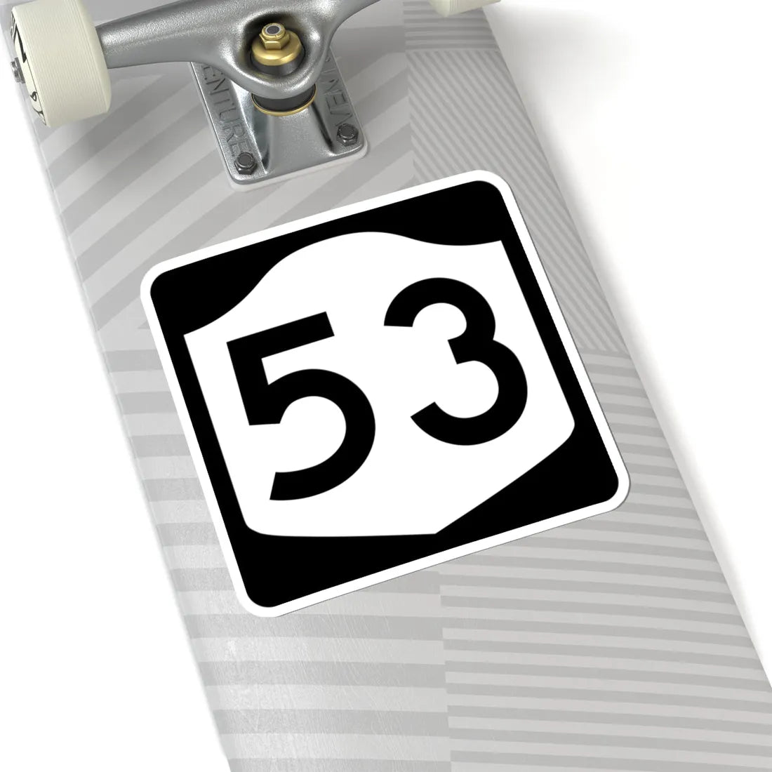 NY-53 (New York) (Road Sign) STICKER Vinyl Kiss-Cut Decal - The Sticker Space