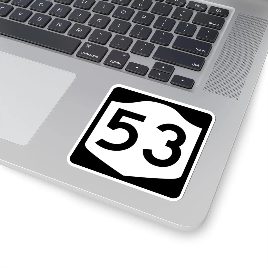 NY-53 (New York) (Road Sign) STICKER Vinyl Kiss-Cut Decal - The Sticker Space