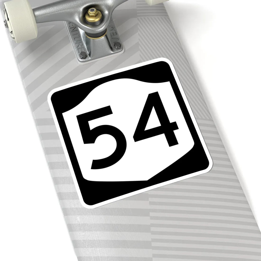 NY-54 (New York) (Road Sign) STICKER Vinyl Kiss-Cut Decal - The Sticker Space