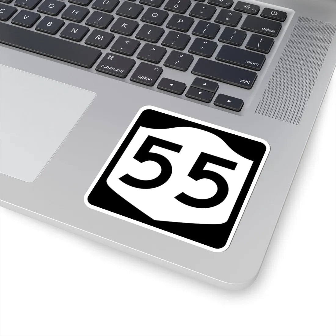 NY-55 (New York) (Road Sign) STICKER Vinyl Kiss-Cut Decal - The Sticker Space