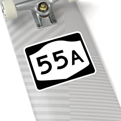 NY-55A (New York) (Road Sign) STICKER Vinyl Kiss-Cut Decal - The Sticker Space