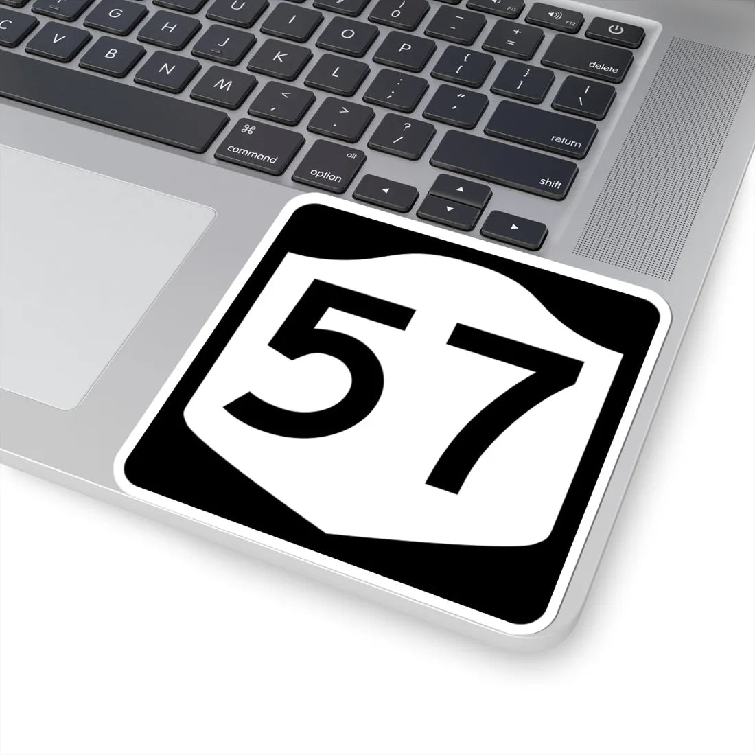 NY-57 (New York) (Road Sign) STICKER Vinyl Kiss-Cut Decal - The Sticker Space