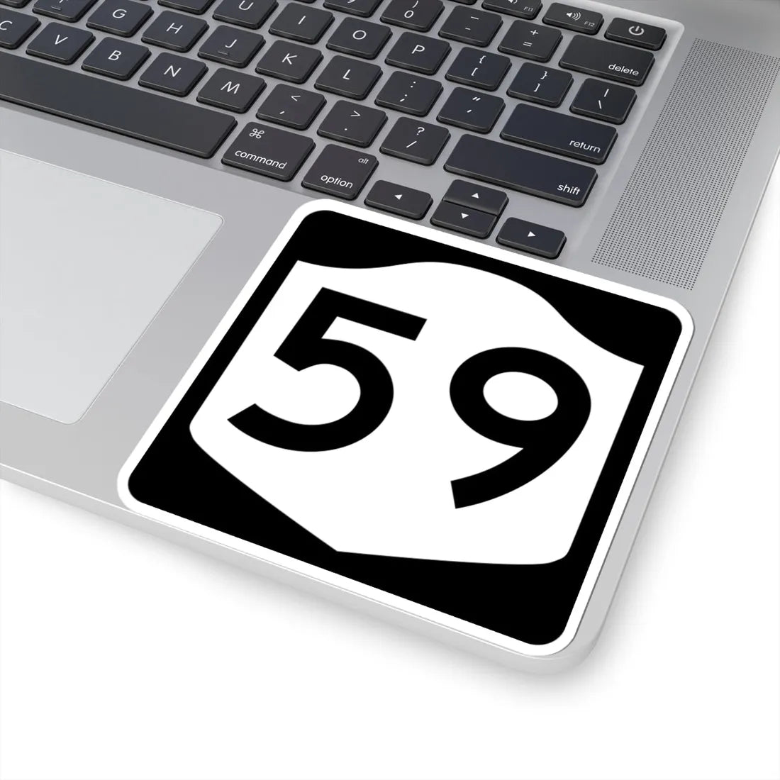 NY-59 (New York) (Road Sign) STICKER Vinyl Kiss-Cut Decal - The Sticker Space