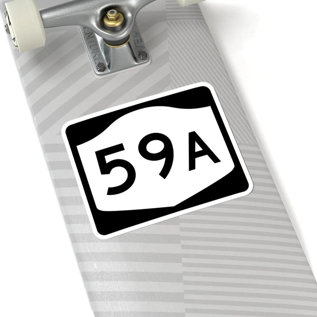 NY-59A (New York) (Road Sign) STICKER Vinyl Kiss-Cut Decal - The Sticker Space