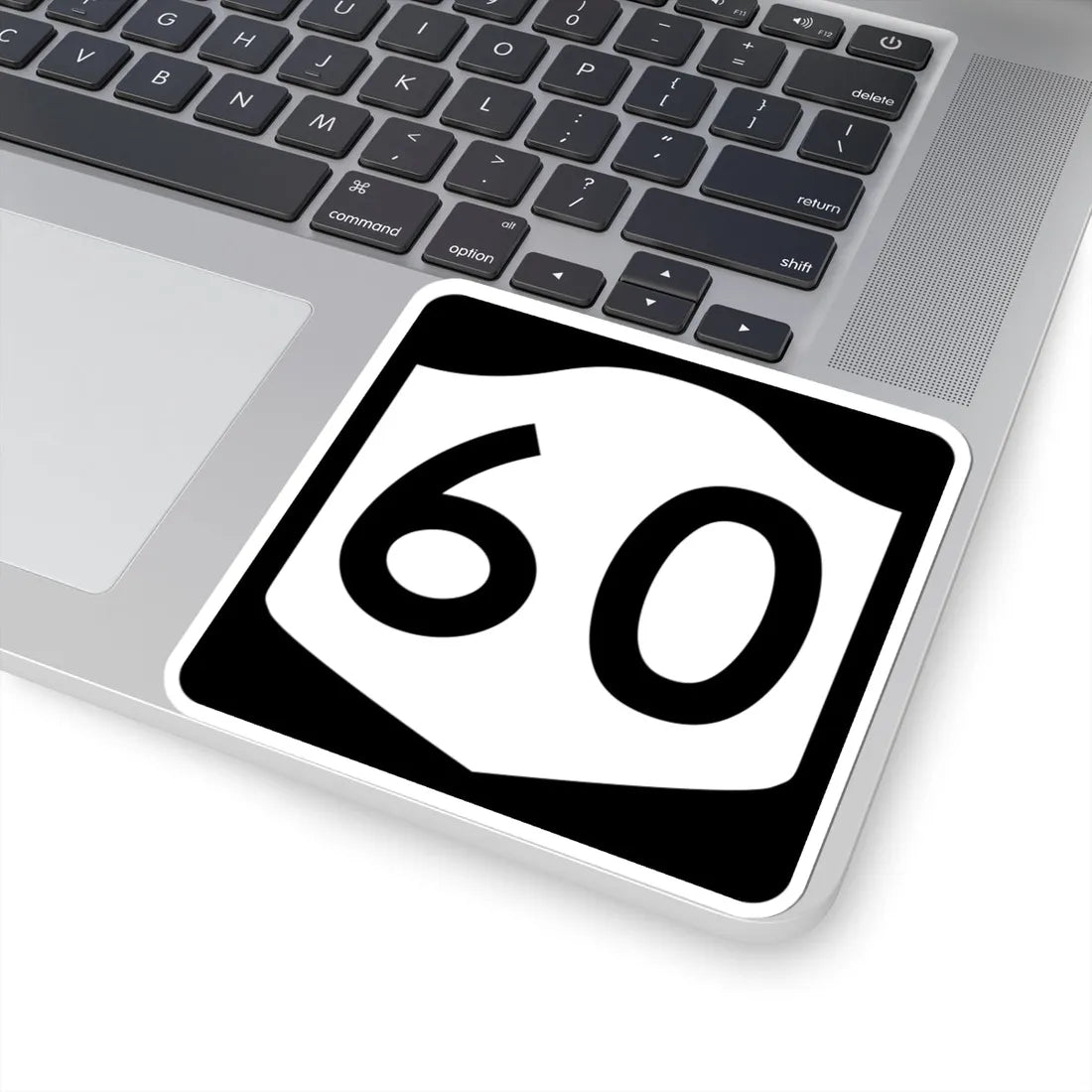 NY-60 (New York) (Road Sign) STICKER Vinyl Kiss-Cut Decal - The Sticker Space