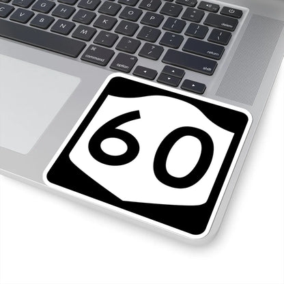 NY-60 (New York) (Road Sign) STICKER Vinyl Kiss-Cut Decal - The Sticker Space