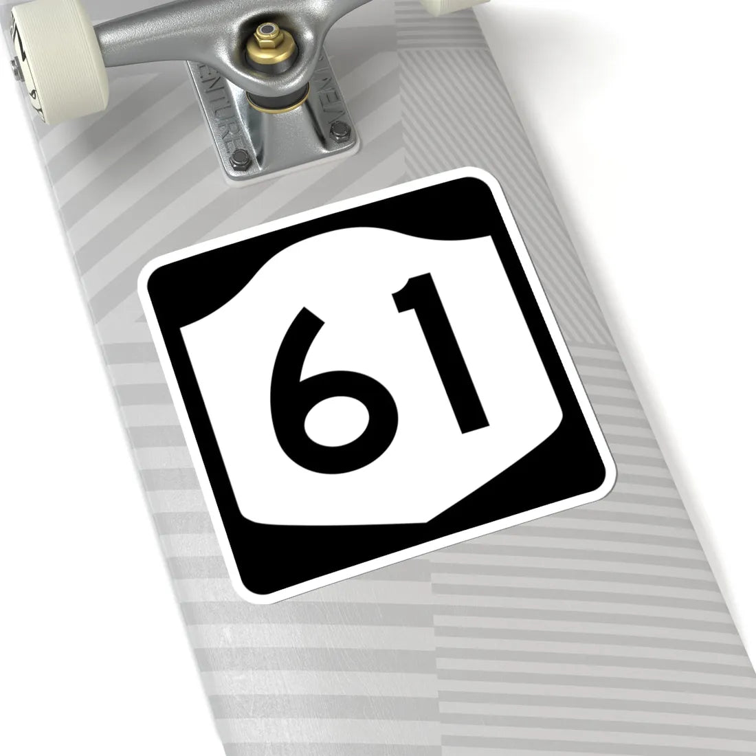 NY-61 (New York) (Road Sign) STICKER Vinyl Kiss-Cut Decal - The Sticker Space