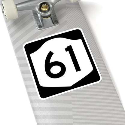 NY-61 (New York) (Road Sign) STICKER Vinyl Kiss-Cut Decal - The Sticker Space