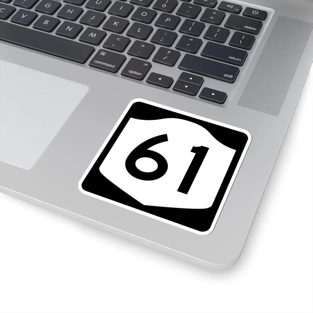 NY-61 (New York) (Road Sign) STICKER Vinyl Kiss-Cut Decal - The Sticker Space