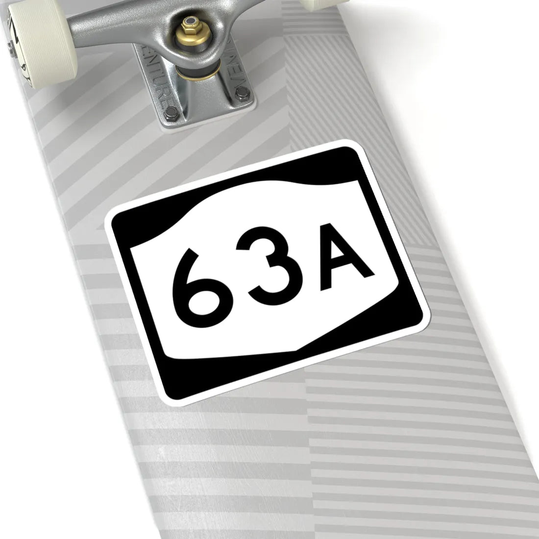 NY-63A (New York) (Road Sign) STICKER Vinyl Kiss-Cut Decal - The Sticker Space