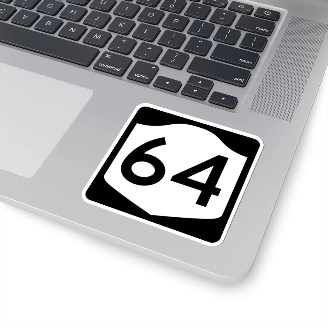 NY-64 (New York) (Road Sign) STICKER Vinyl Kiss-Cut Decal - The Sticker Space