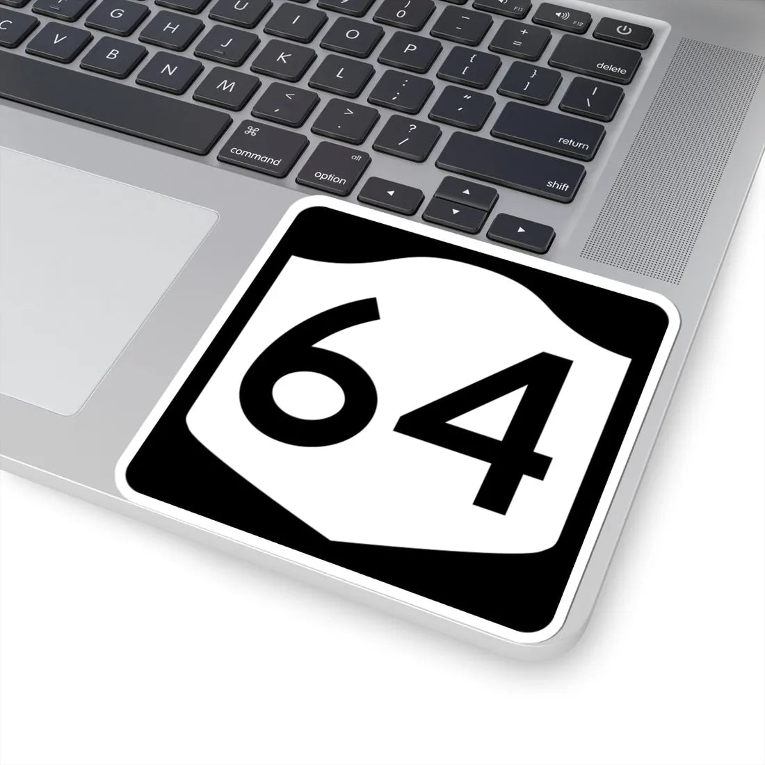 NY-64 (New York) (Road Sign) STICKER Vinyl Kiss-Cut Decal - The Sticker Space