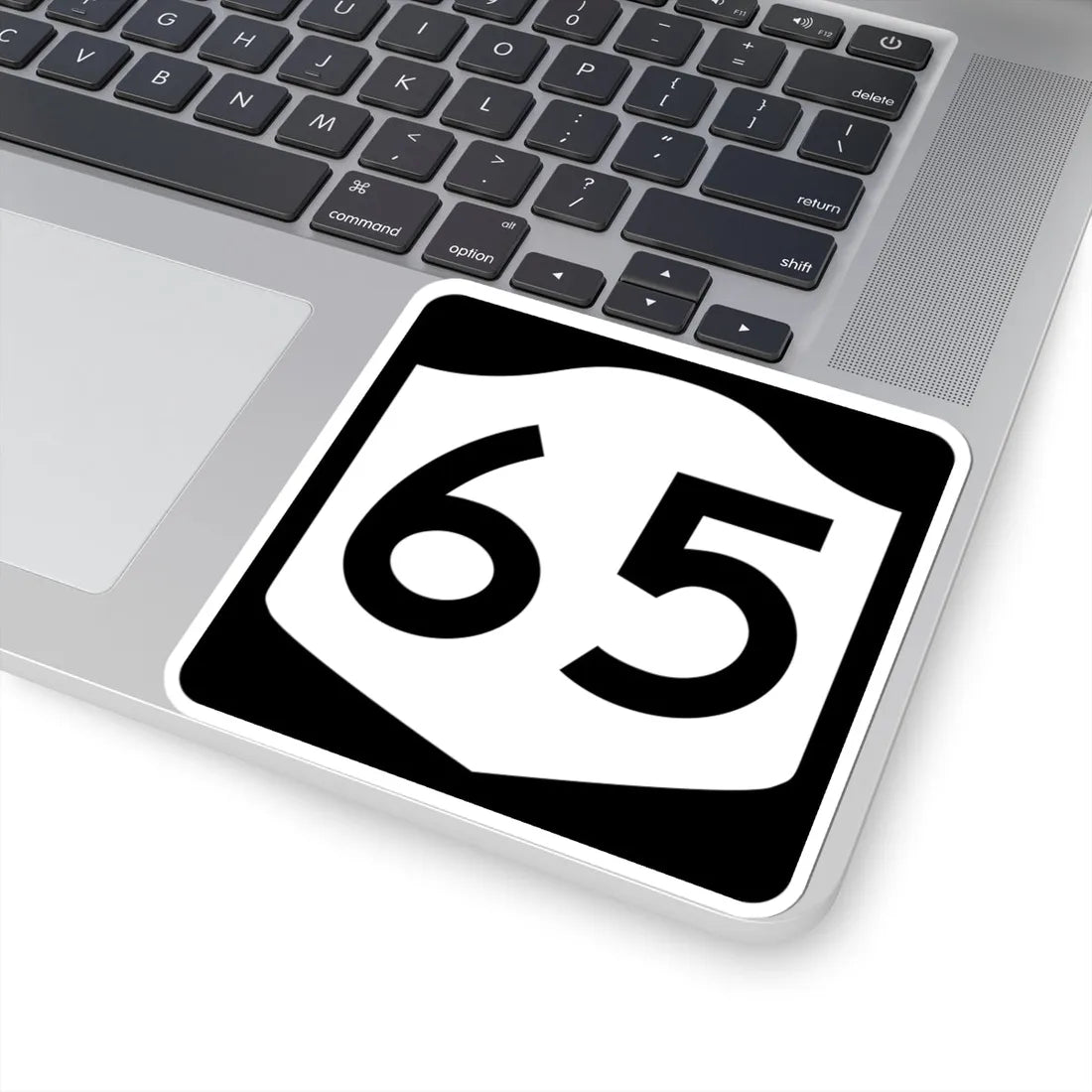 NY-65 (New York) (Road Sign) STICKER Vinyl Kiss-Cut Decal - The Sticker Space