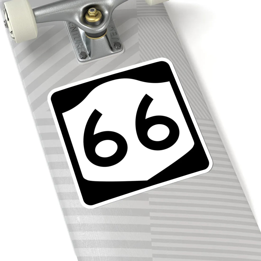 NY-66 (New York) (Road Sign) STICKER Vinyl Kiss-Cut Decal - The Sticker Space