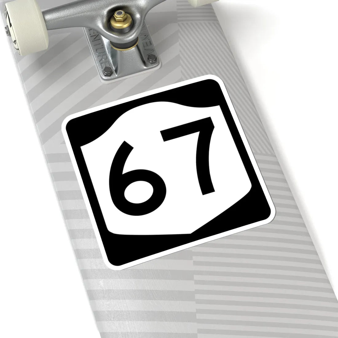 NY-67 (New York) (Road Sign) STICKER Vinyl Kiss-Cut Decal - The Sticker Space