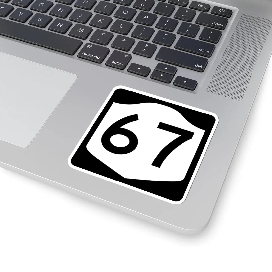 NY-67 (New York) (Road Sign) STICKER Vinyl Kiss-Cut Decal - The Sticker Space