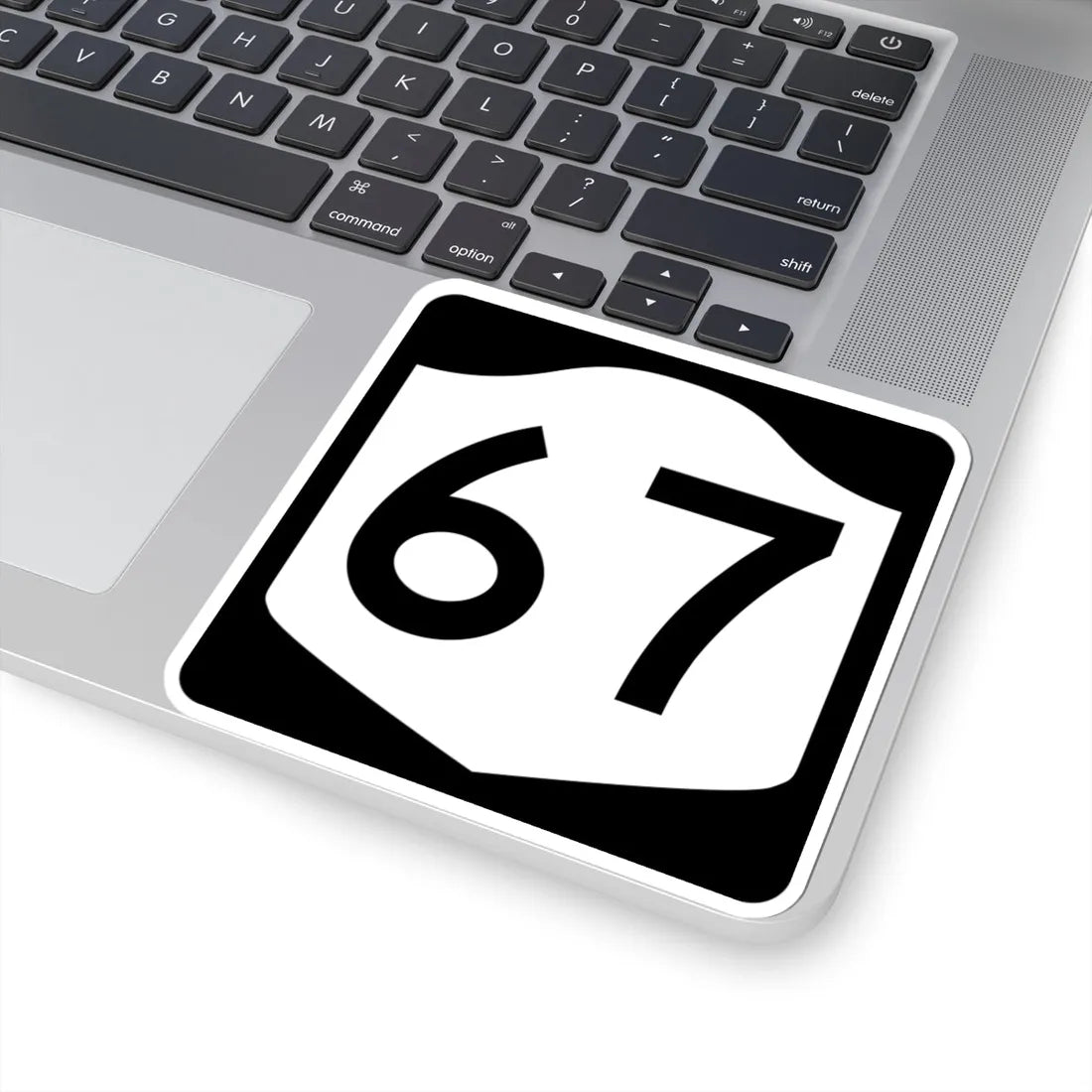 NY-67 (New York) (Road Sign) STICKER Vinyl Kiss-Cut Decal - The Sticker Space