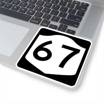 NY-67 (New York) (Road Sign) STICKER Vinyl Kiss-Cut Decal - The Sticker Space