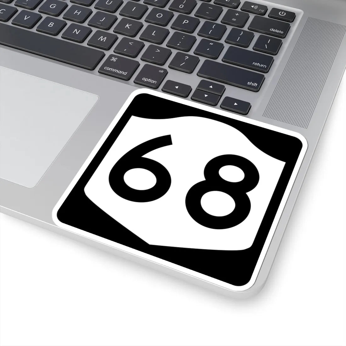 NY-68 (New York) (Road Sign) STICKER Vinyl Kiss-Cut Decal - The Sticker Space