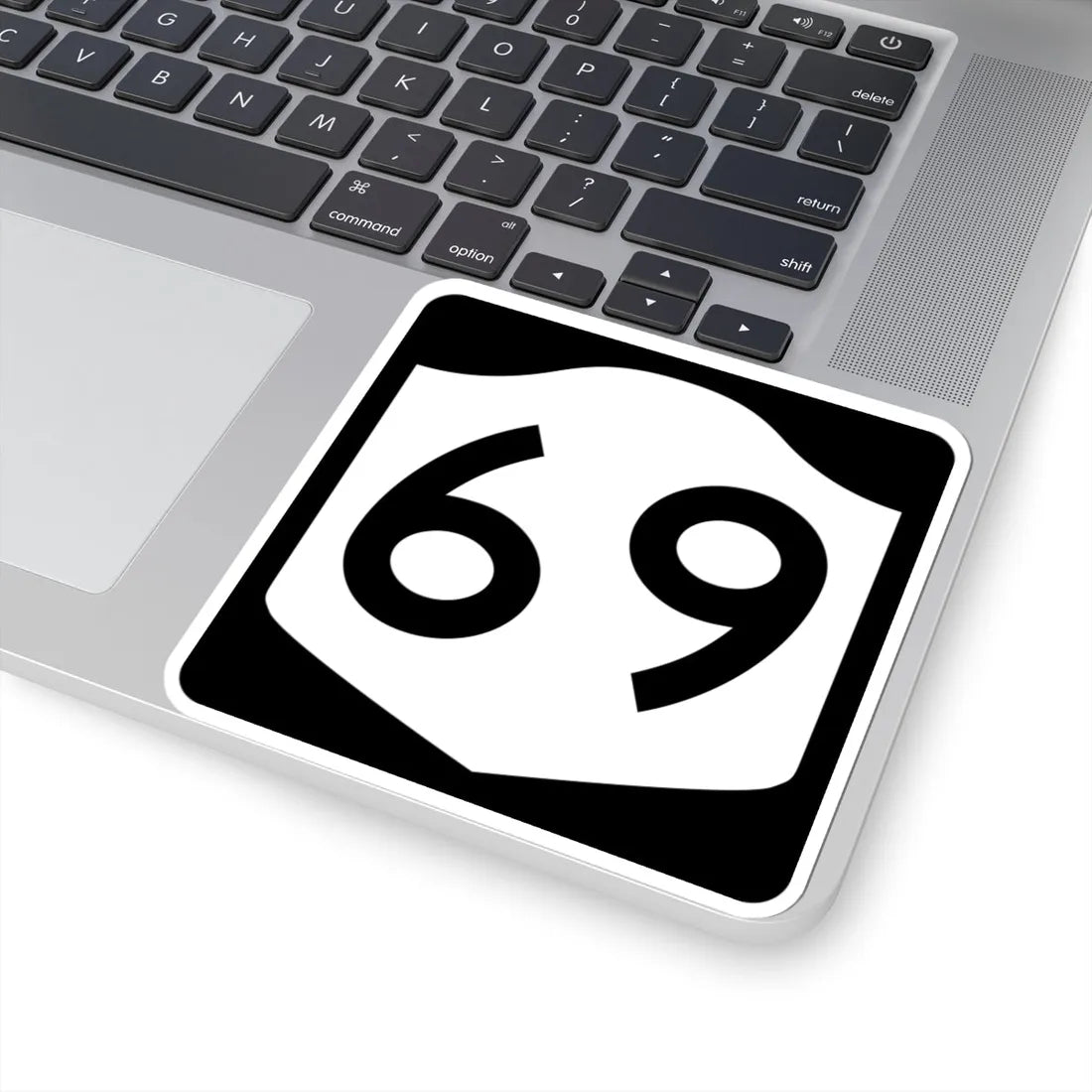 NY-69 (New York) (Road Sign) STICKER Vinyl Kiss-Cut Decal - The Sticker Space