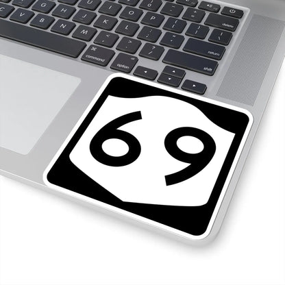 NY-69 (New York) (Road Sign) STICKER Vinyl Kiss-Cut Decal - The Sticker Space