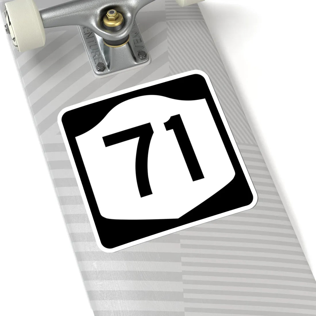 NY-71 (New York) (Road Sign) STICKER Vinyl Kiss-Cut Decal - The Sticker Space