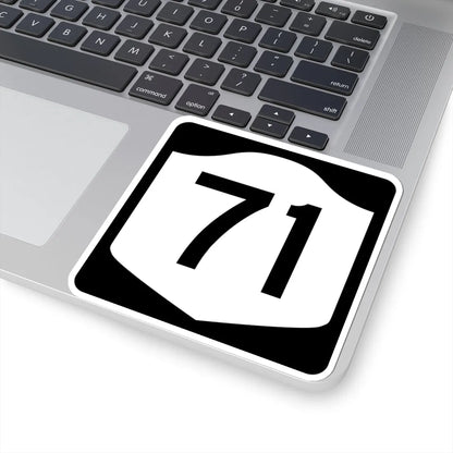NY-71 (New York) (Road Sign) STICKER Vinyl Kiss-Cut Decal - The Sticker Space