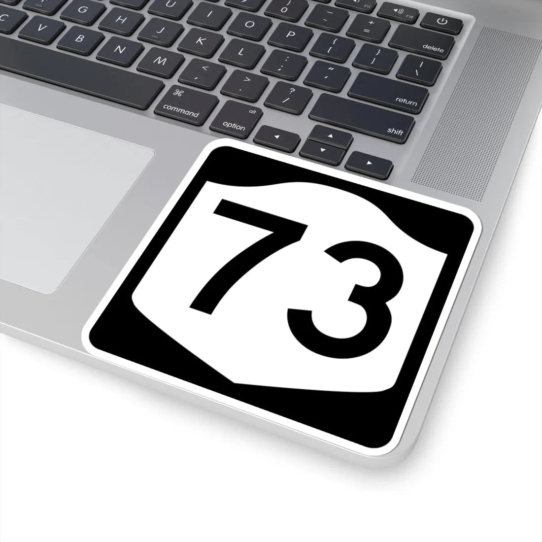 NY-73 (New York) (Road Sign) STICKER Vinyl Kiss-Cut Decal - The Sticker Space