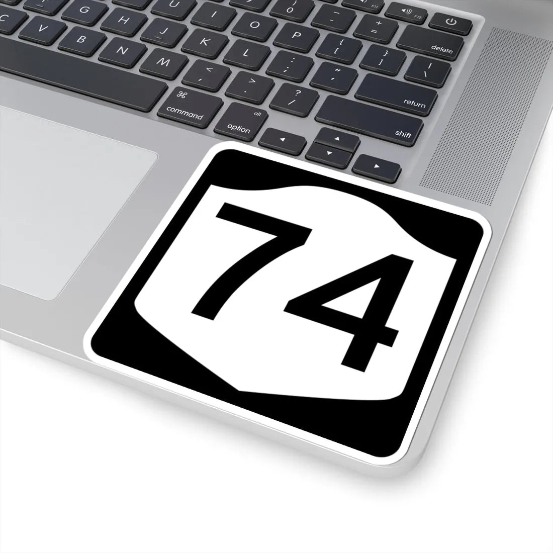 NY-74 (New York) (Road Sign) STICKER Vinyl Kiss-Cut Decal - The Sticker Space