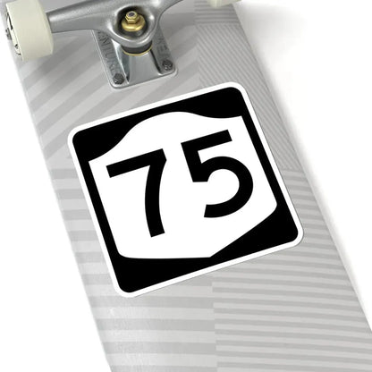 NY-75 (New York) (Road Sign) STICKER Vinyl Kiss-Cut Decal - The Sticker Space