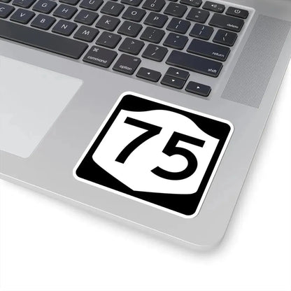 NY-75 (New York) (Road Sign) STICKER Vinyl Kiss-Cut Decal - The Sticker Space