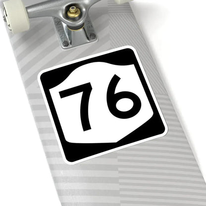 NY-76 (New York) (Road Sign) STICKER Vinyl Kiss-Cut Decal - The Sticker Space