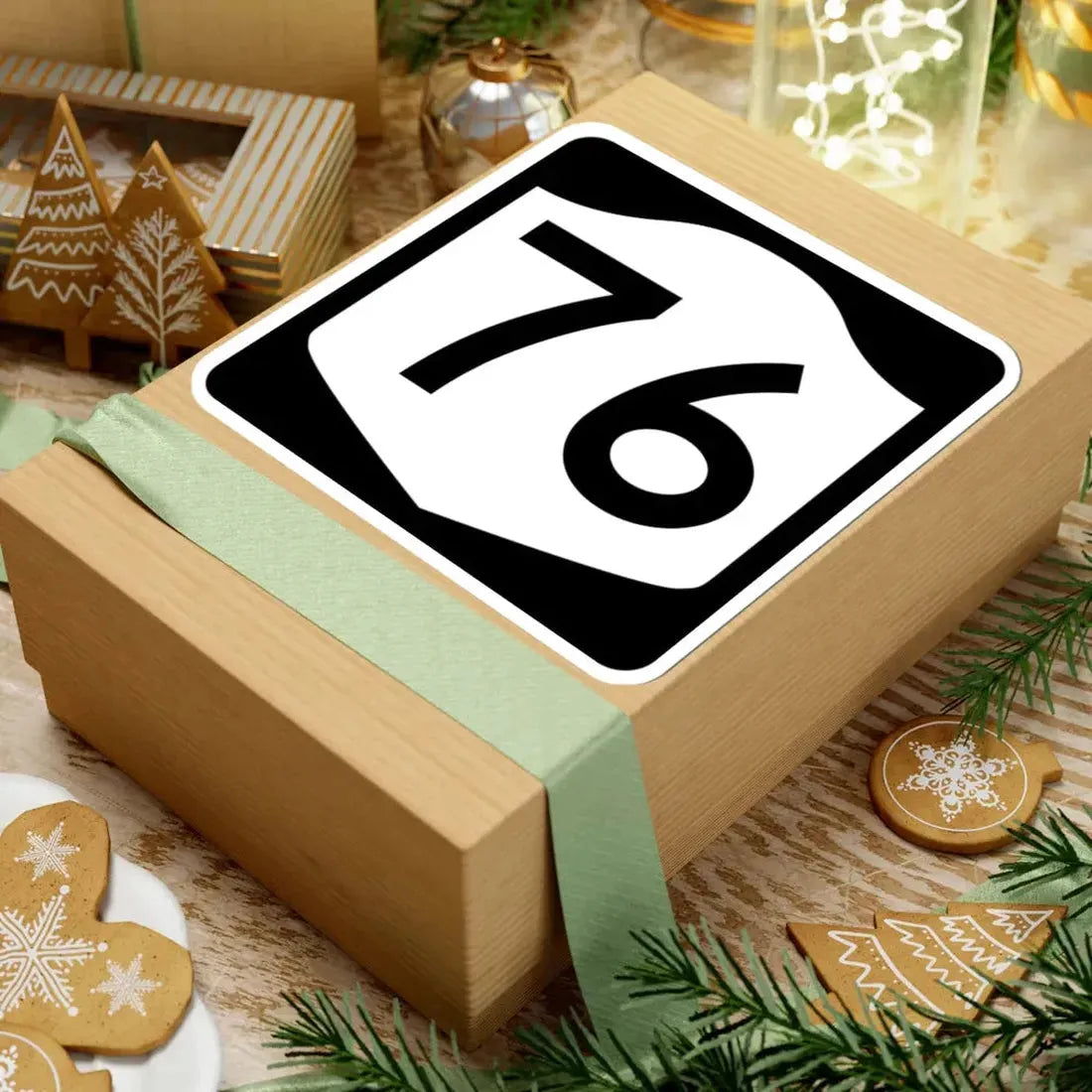 NY-76 (New York) (Road Sign) STICKER Vinyl Kiss-Cut Decal - The Sticker Space