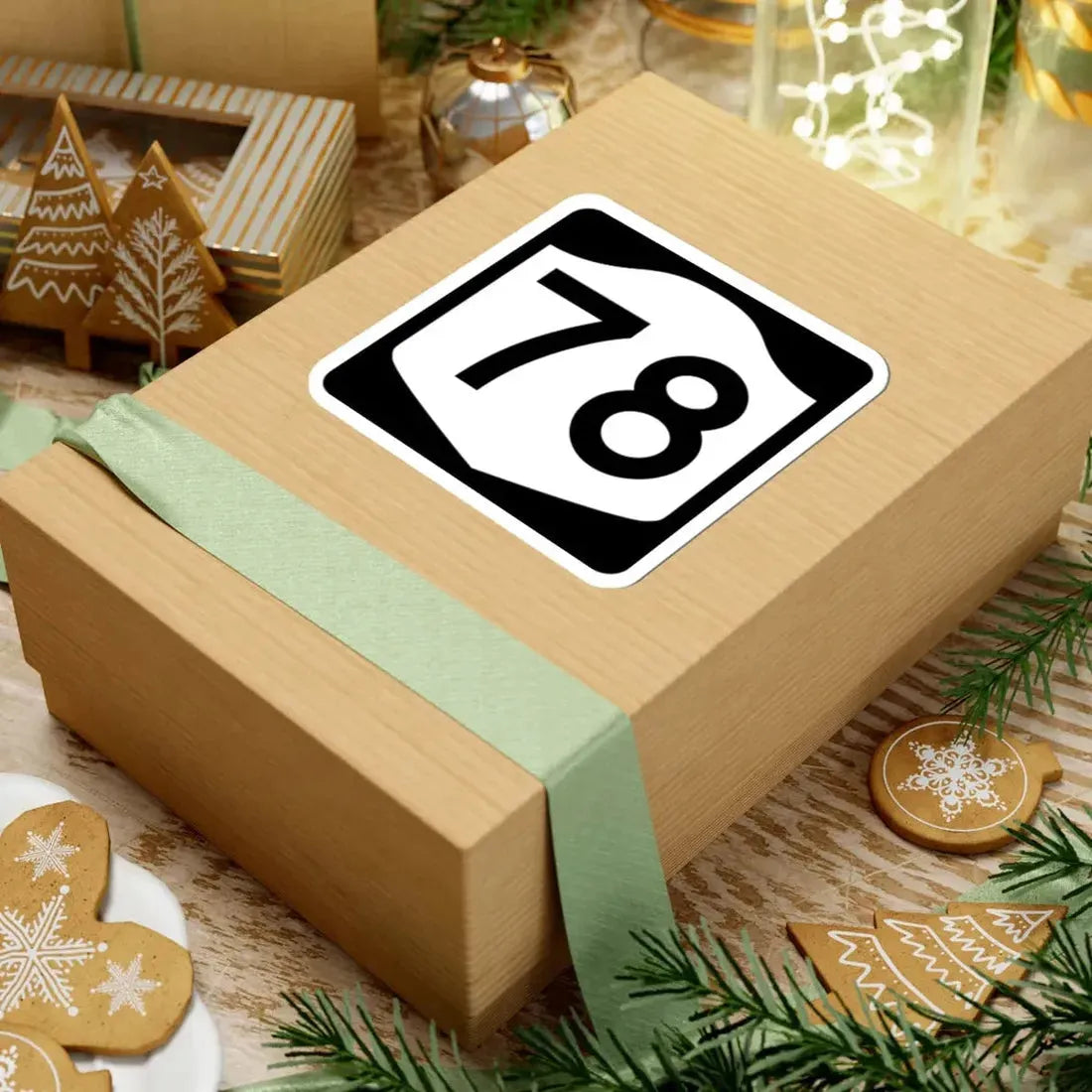 NY-78 (New York) (Road Sign) STICKER Vinyl Kiss-Cut Decal - The Sticker Space