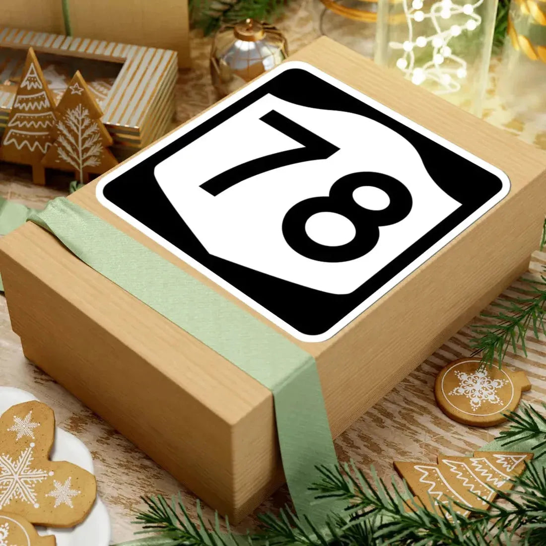 NY-78 (New York) (Road Sign) STICKER Vinyl Kiss-Cut Decal - The Sticker Space