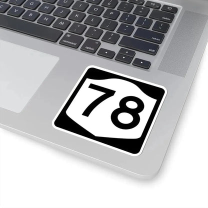 NY-78 (New York) (Road Sign) STICKER Vinyl Kiss-Cut Decal - The Sticker Space