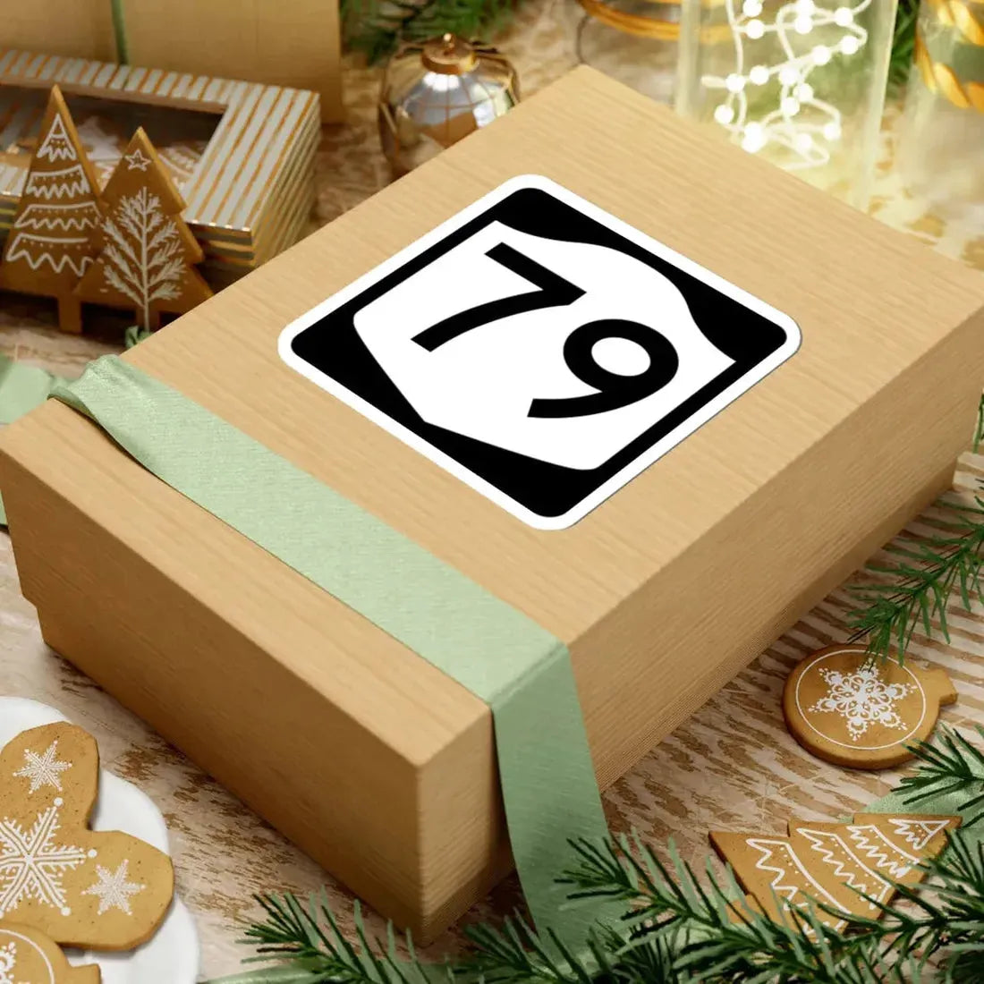 NY-79 (New York) (Road Sign) STICKER Vinyl Kiss-Cut Decal - The Sticker Space