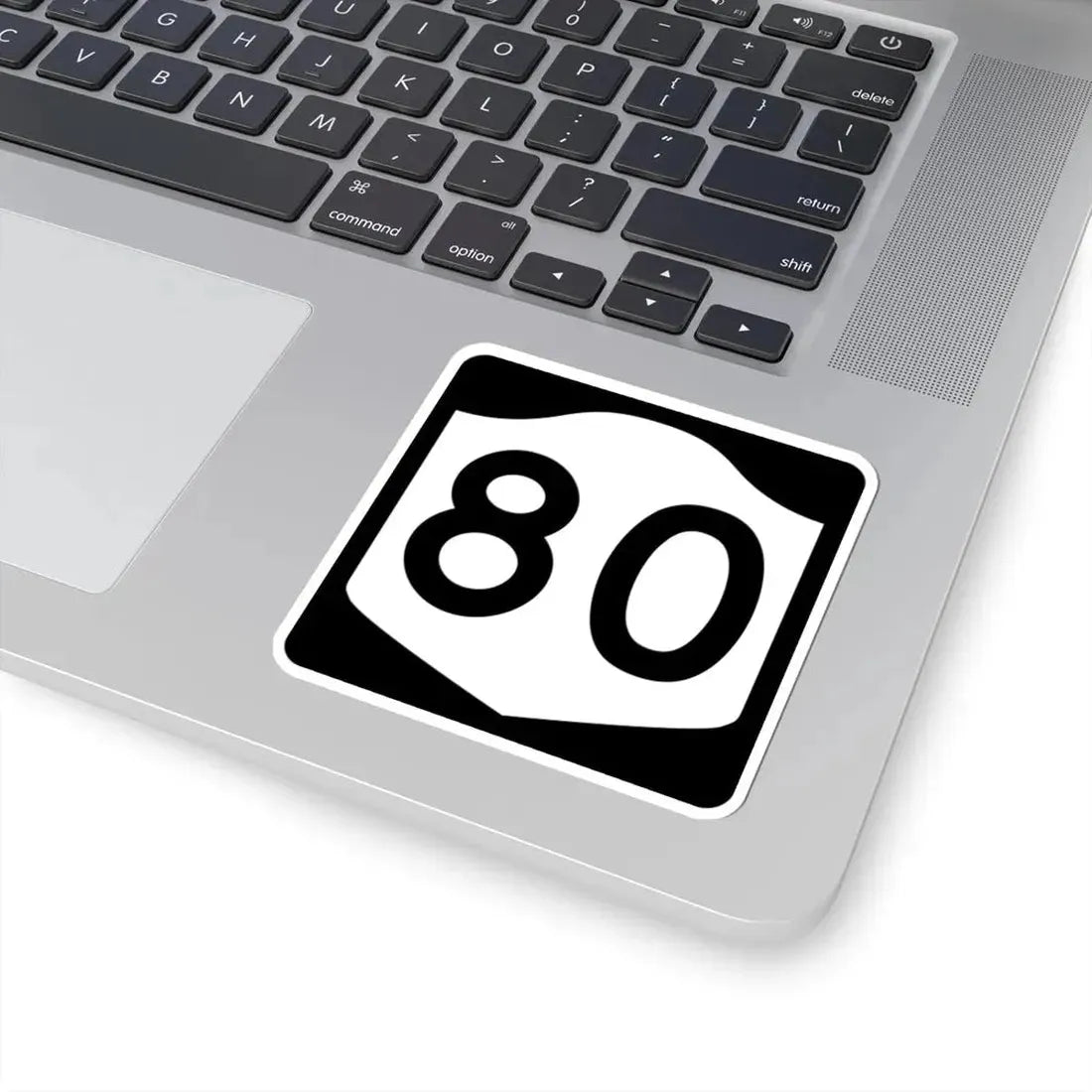 NY-80 (New York) (Road Sign) STICKER Vinyl Kiss-Cut Decal - The Sticker Space