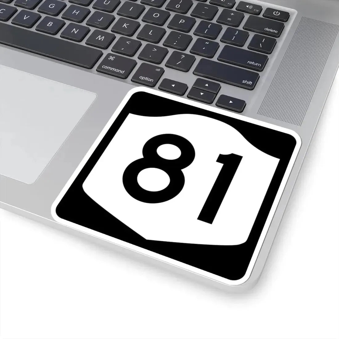 NY-81 (New York) (Road Sign) STICKER Vinyl Kiss-Cut Decal - The Sticker Space