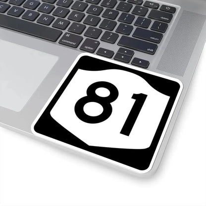 NY-81 (New York) (Road Sign) STICKER Vinyl Kiss-Cut Decal - The Sticker Space