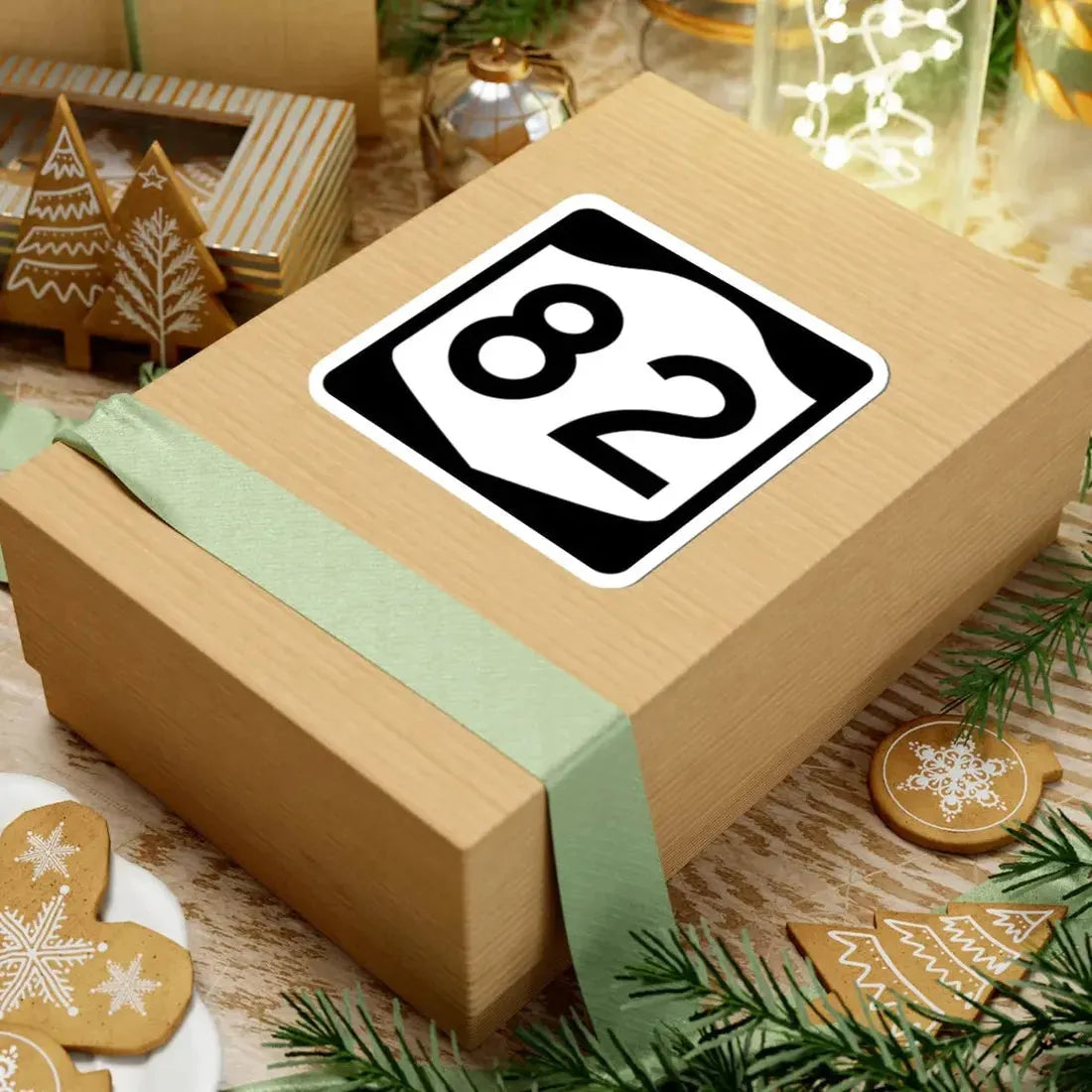 NY-82 (New York) (Road Sign) STICKER Vinyl Kiss-Cut Decal - The Sticker Space