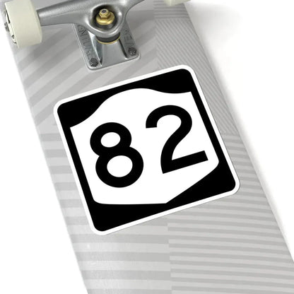 NY-82 (New York) (Road Sign) STICKER Vinyl Kiss-Cut Decal - The Sticker Space
