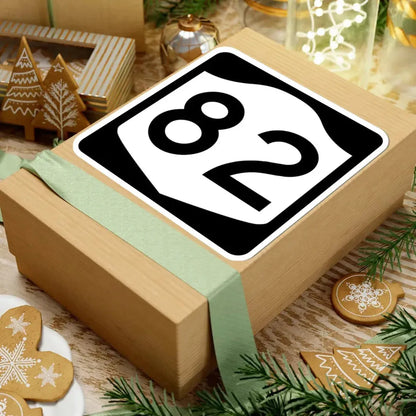 NY-82 (New York) (Road Sign) STICKER Vinyl Kiss-Cut Decal - The Sticker Space