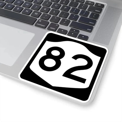 NY-82 (New York) (Road Sign) STICKER Vinyl Kiss-Cut Decal - The Sticker Space
