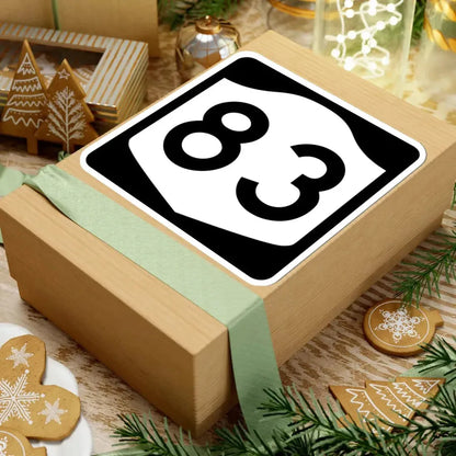 NY-83 (New York) (Road Sign) STICKER Vinyl Kiss-Cut Decal - The Sticker Space