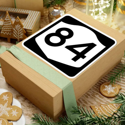 NY-84 (New York) (Road Sign) STICKER Vinyl Kiss-Cut Decal - The Sticker Space