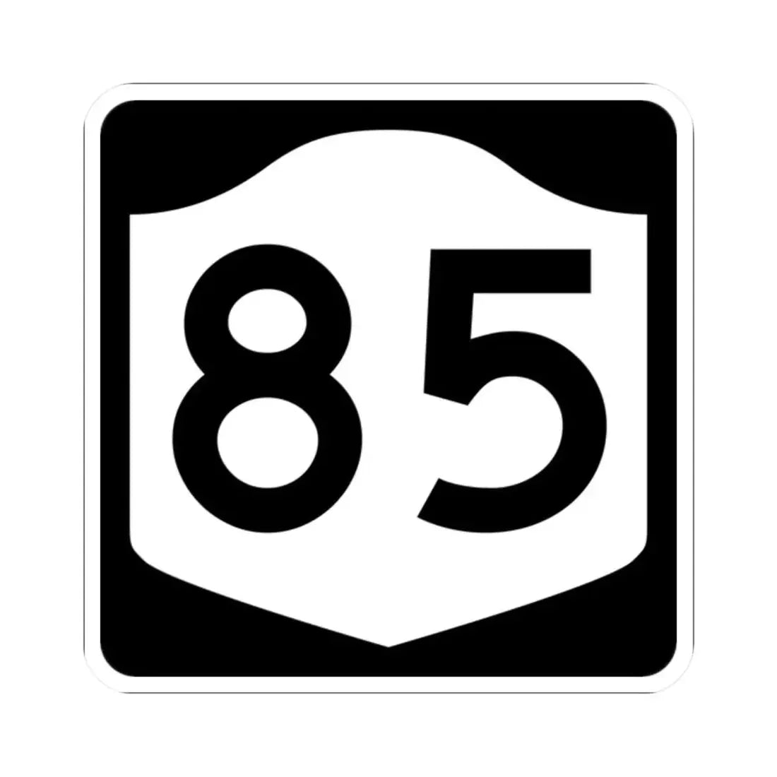 NY-85 (New York) (Road Sign) STICKER Vinyl Kiss-Cut Decal - The Sticker Space