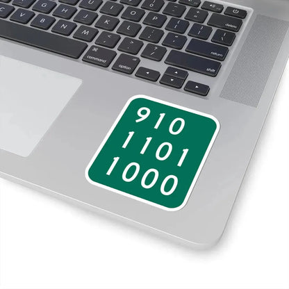 NY-910E (New York) (Road Sign) STICKER Vinyl Kiss-Cut Decal - The Sticker Space