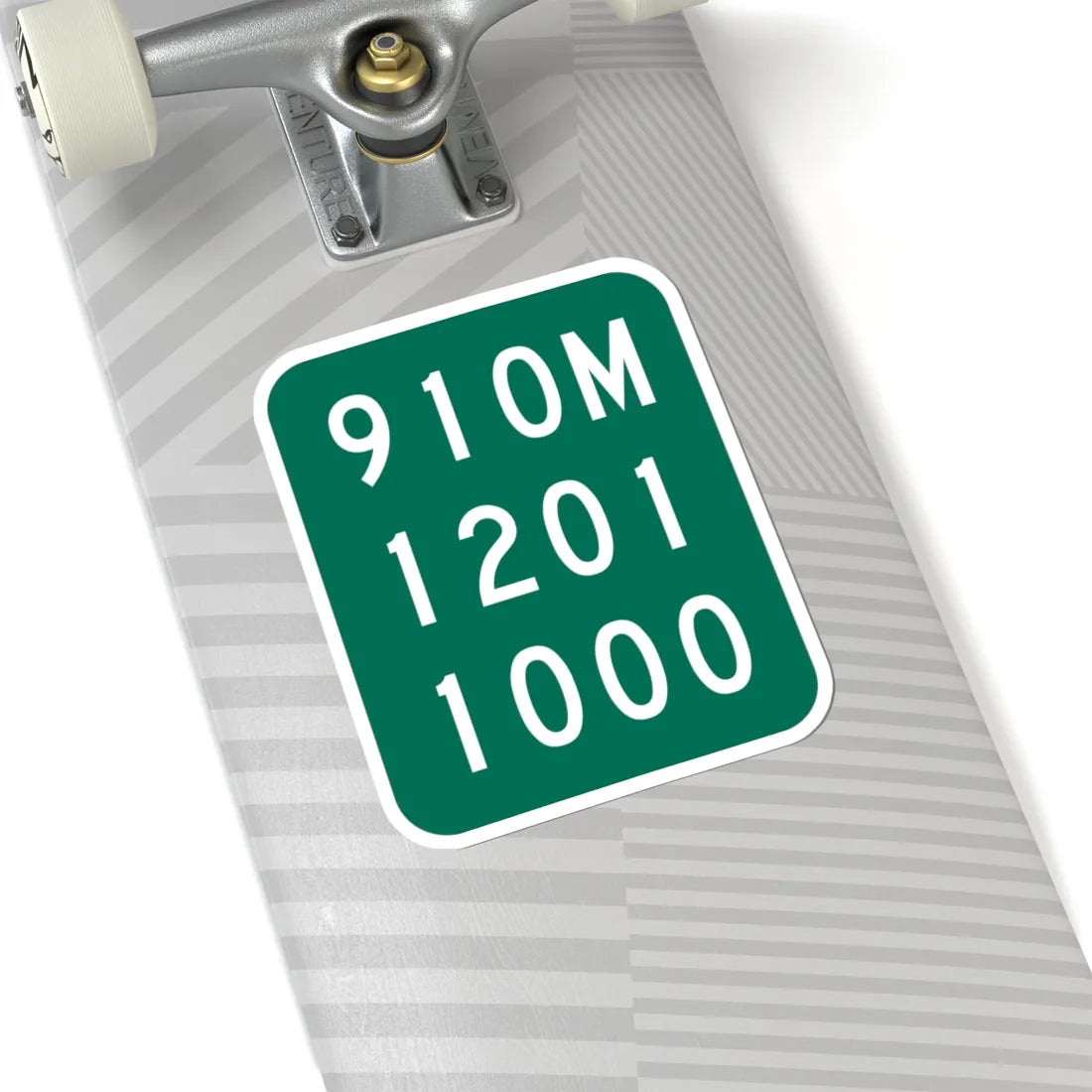 NY-910M (New York) (Road Sign) STICKER Vinyl Kiss-Cut Decal - The Sticker Space